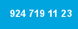 924 719 11 23 924 719 11 23